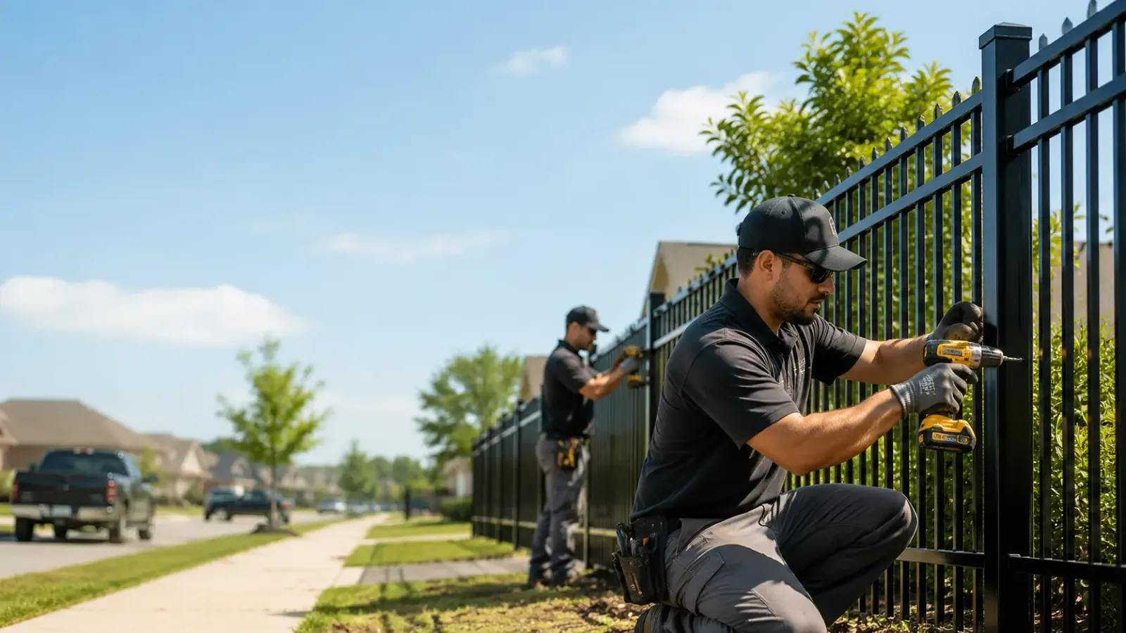 Metal Fence Installation in Kirkwood, IL